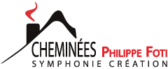 Logo entreprise Cheminée Symphonie Création