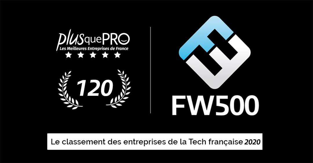Lire la suite à propos de l’article Plus que PRO passe à la 120e place dans le classement FrenchWeb 500